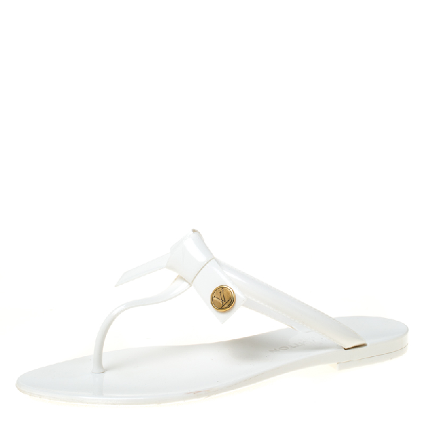 louis vuitton jelly sandals
