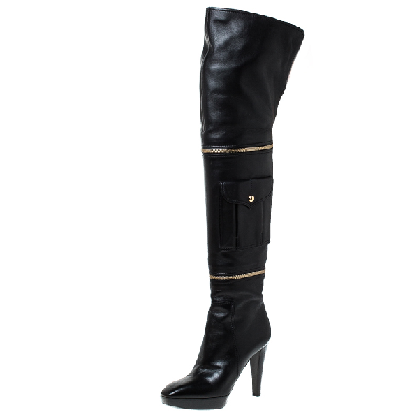 knee high louis vuitton boots