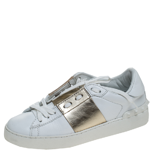 valentino open low top