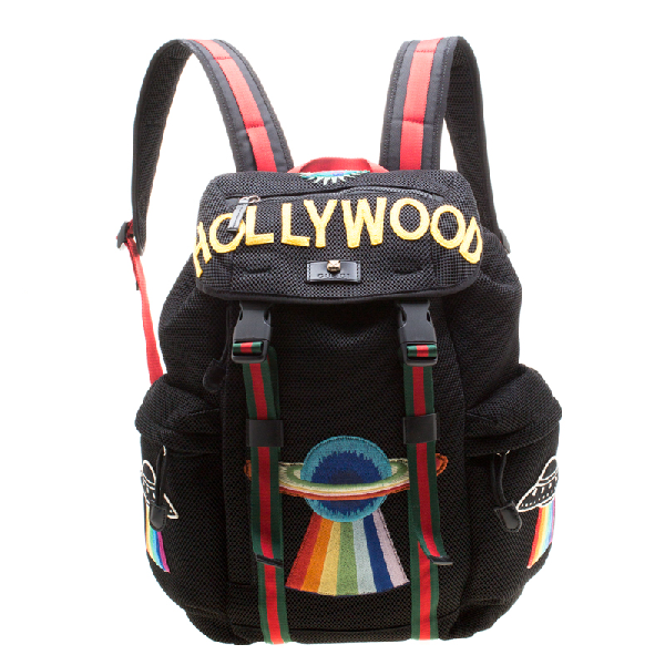 gucci mesh backpack