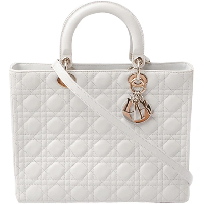 Pre-owned Dior Bag In White