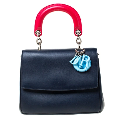 Pre-owned Dior Shoulder Bag In Blue