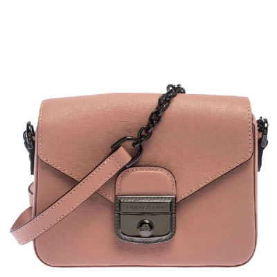 Longchamp Pink Le Pliage Heritage Leather Crossbody Bag, Best Price and  Reviews