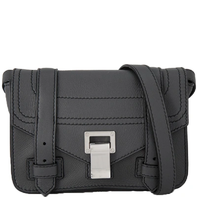 Pre-owned Proenza Schouler Black Leather Ps1 Mini Crossbody Bag