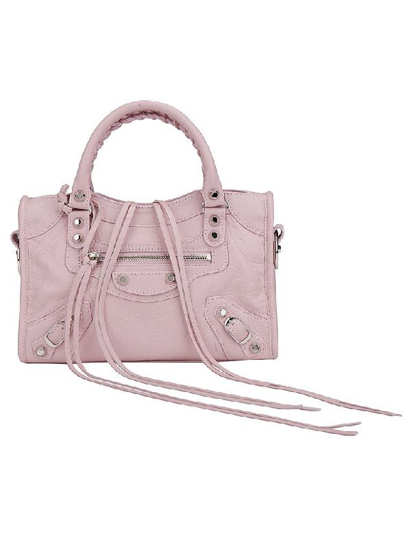 balenciaga mini pink bag