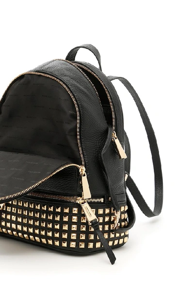 Shop Michael Michael Kors Rhea Studs Embellished Medium Backpack In Black