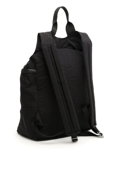 Shop Rick Owens Drkshdw Front Patch Zipped Backpack In Black