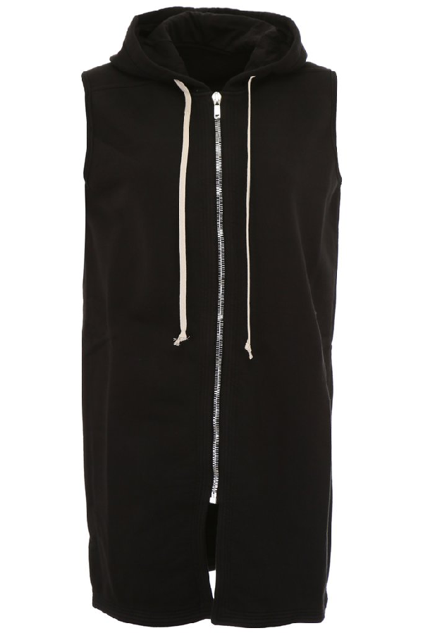 rick owens sleeveless hoodie