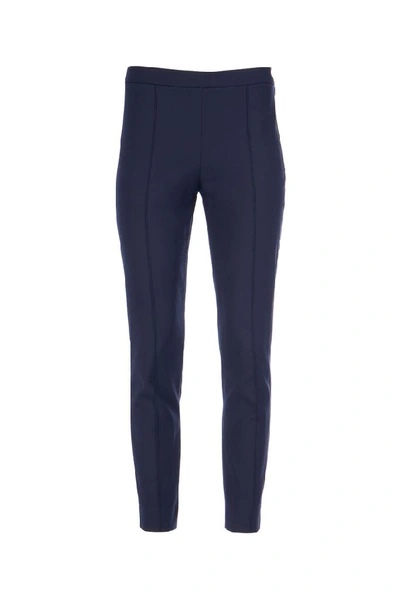 Shop Loro Piana Cropped Skinny Trousers In Blue