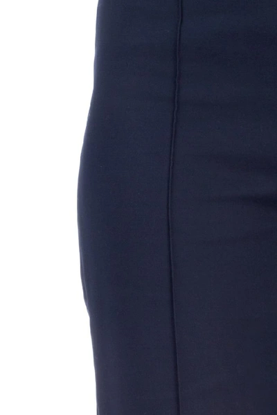 Shop Loro Piana Cropped Skinny Trousers In Blue