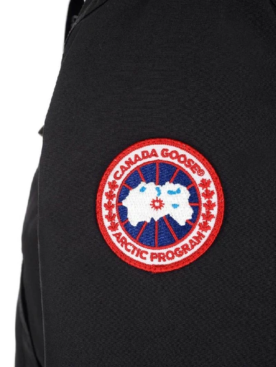 Shop Canada Goose Trillium Fur Trimmed Hooded Parka In Blue