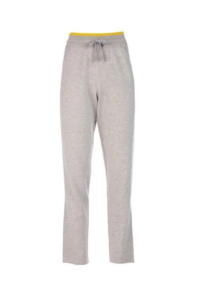Shop Loro Piana Drawstring Track Pants In Grey
