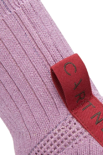 Shop Stella Mccartney Loop Sock Sneakers In Pink
