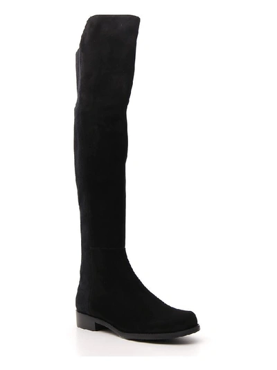 Shop Stuart Weitzman 5050 Knee High Boots In Black