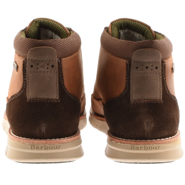 barbour nelson boots tan