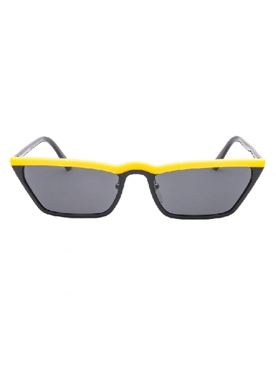 Shop Prada Eyewear Ultravox Sunglasses In Multi