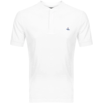 Shop Vivienne Westwood Short Sleeve Logo T Shirt White