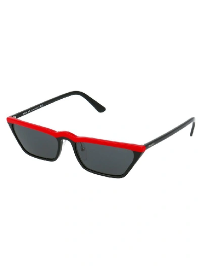 Shop Prada Eyewear Ultravox Sunglasses In Multi