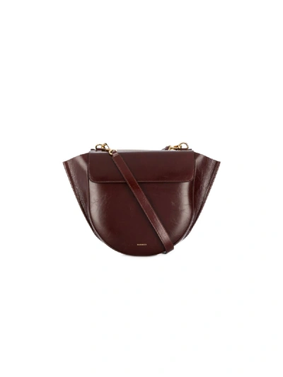 Shop Wandler Medium Hortensia Bag In Brown