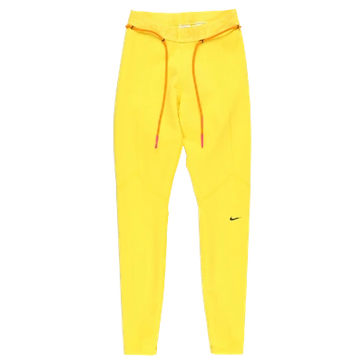 Pre-owned Off-white X Nike Women's Running Tight Yellow