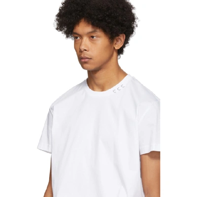 Shop Diesel White T-grossi T-shirt In 100 White