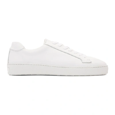 Shop Tiger Of Sweden White Salas Low-top Sneakers In 089 White