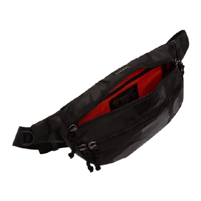 Shop Diesel Black F-urbhanity Belt Bag In T8013 Black