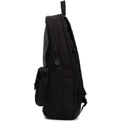 Shop Diesel Black Montekkio Backpack In T8013 Black