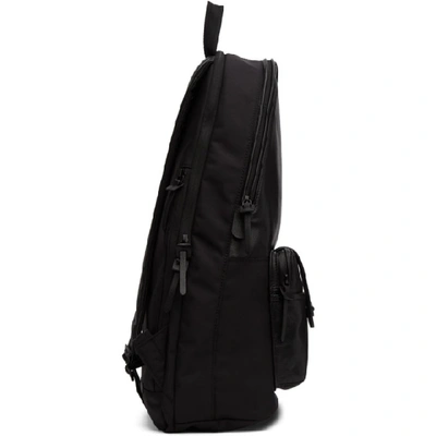 Shop Diesel Black Montekkio Backpack In T8013 Black