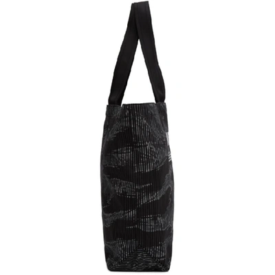 Shop Diesel Black And Grey D-thisbag Shopping Tote In H7841 Blkgr