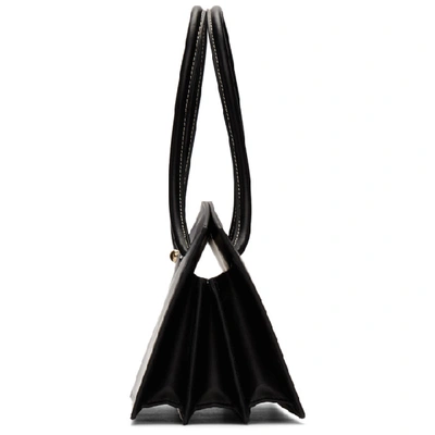 Shop Little Liffner Black Mini Portfolio Bag