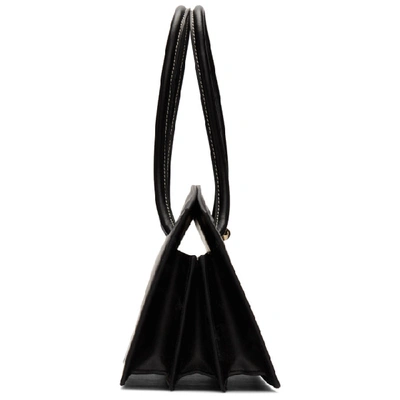 Shop Little Liffner Black Mini Portfolio Bag