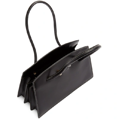 Shop Little Liffner Black Mini Portfolio Bag