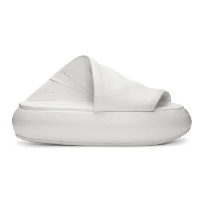 Shop Marsèll Marsell White Ciambellona Sandals In 110 White