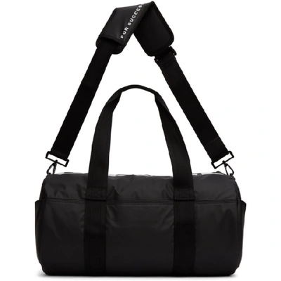 Shop Diesel Black F-bold Duffle Bag In T8013 Blk