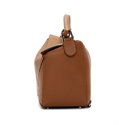 Shop Loewe Tan Puzzle Bag In 2530 Tan