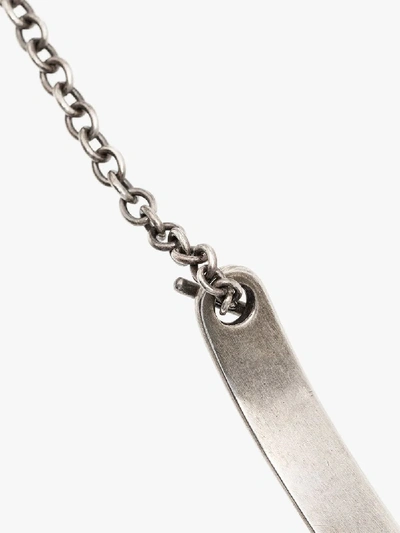 Shop M Cohen Sterling Silver Id Bar Chain Bracelet