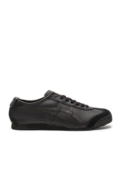 Shop Onitsuka Tiger Mexico 66 In Black & Black