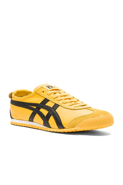 Shop Onitsuka Tiger Mexico 66 In Yellow Black
