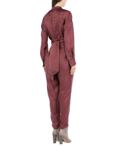 Shop Brunello Cucinelli Jumpsuit/one Piece In Deep Purple