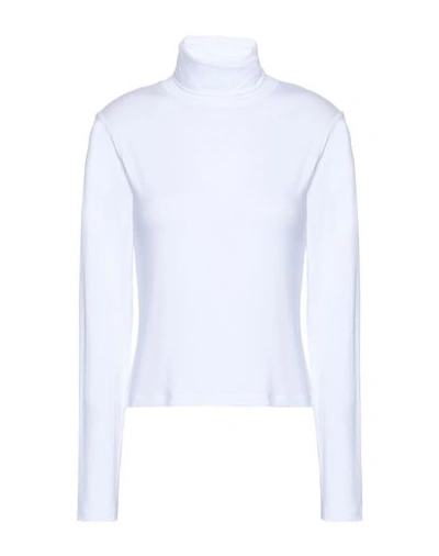 Shop 8 By Yoox Woman T-shirt White Size L Ecovero Viscose, Elastane