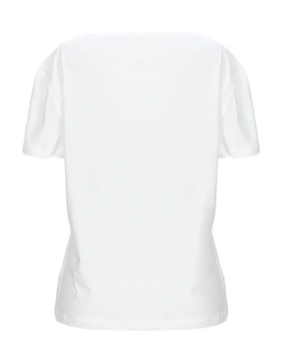 Shop Celine Woman T-shirt White Size Xl Cotton