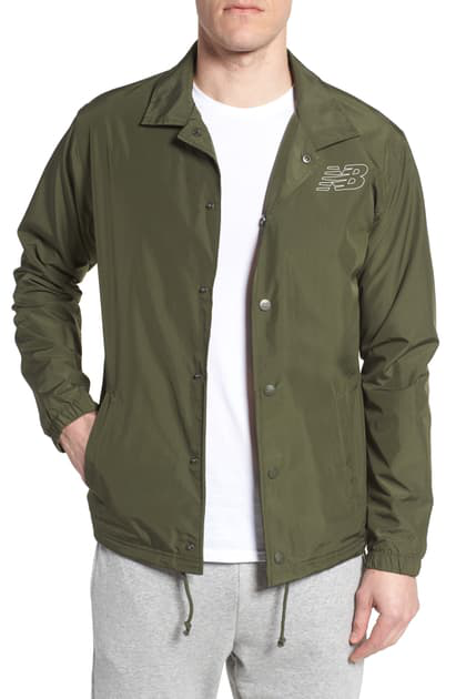 new balance green jacket