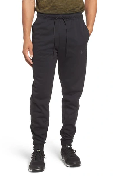 Shop Nike Therma Sphere Training Pants In Black/ Anthracite/ Hematite