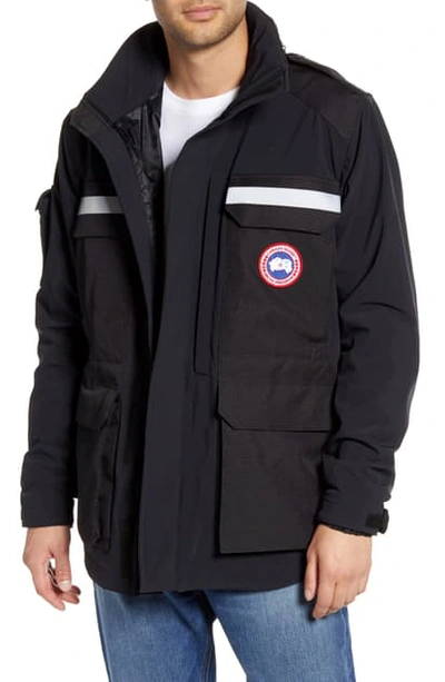 Shop Canada Goose Photojournalist Regular Fit Jacket In Black
