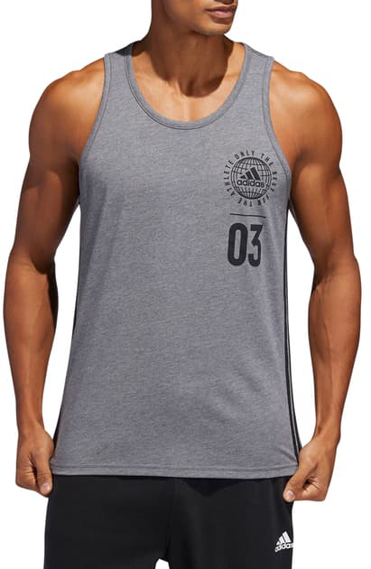 adidas men's climalite tank top
