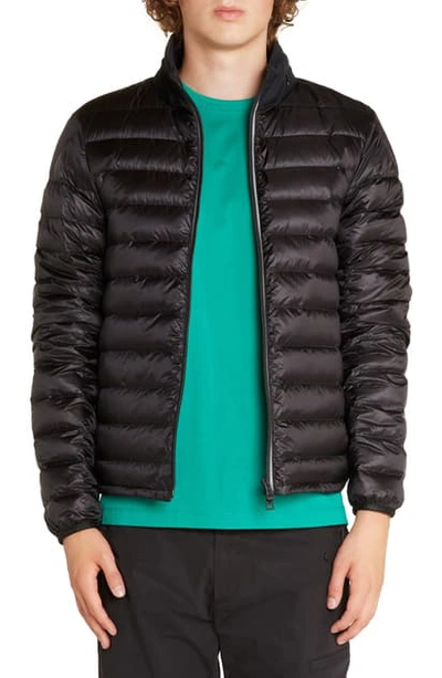Shop Moncler Laurence Down Quilted Puffer Jacket In Black