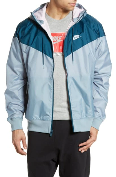 Shop Nike Sportswear Windrunner Jacket In Aviator Grey/ Nightshade