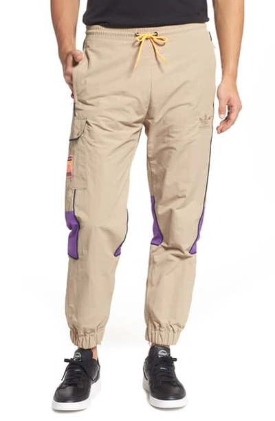 Adidas Originals Adiplore Pack Nylon Track Pants In Trace Khaki | ModeSens