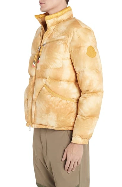 Shop Moncler Genius X 2 1952 Costes Down Puffer Jacket In Gold